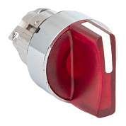 Исполнительный механизм переключателя ХB4 красный на 2 положения возвратный без фиксации, с подсветкой с короткой ручкой EKF PROxima XB4BD2L-R
