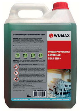 Концентрированная активная пена ESM+ 6 кг WUMAX 1997650911