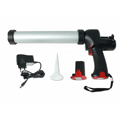 Пистолет для силикона со штоком аккумуляторный (Li 7,4V) 600 мл Prowin ECG-14