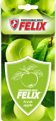 Ароматизатор бумаж. Яблочная свежесть FELIX 411040031