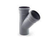 Тройник ВК 110/110х45 РТП, для внутренней канализации РосТурПласт 36575