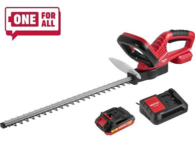 Аккум. кусторез DB 5218 ALL1 XLT SET с акб и зу, 18В, 570 мм, шаг 16 мм WORTEX 1334652