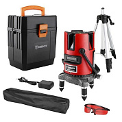 Уровень лазерный самовыравнивающийся DKLL02RB SET 4 DEKO 065-0273