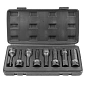 Набор головок-бит HEX ударных H5-H19 1/2'' 8 пр Forsage F-4087MPB