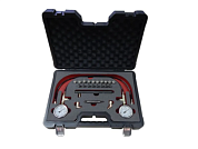 Тестер давления в тормозной системе в комплекте с резьбовыми адаптерами-переходниками Forsage F-04B4055D