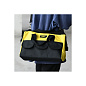 Сумка для инструментов Deli YS EDL430016, 360х180х250 мм, ткань Oxford, черный, желтый