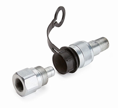 Быстроразъемное соединение для систем гидравлического оборудования КВТ БРС-3/8''