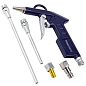 Пистолет обдувочный с комплектом сопел 3 пр., 25, 100, 180 мм со штуцерами YATAFORCE YF-DG-12-K