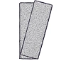 Накладка сменная из микрофибры для швабры WMC-12, 2 шт/к-т WMC TOOLS WMC-mop12-2pcs