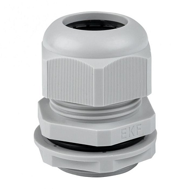 Сальник PG29 IP54 (20 шт) d отв, 37 мм / d провод, 18-25 мм EKF PROxima plc-pg-29-r