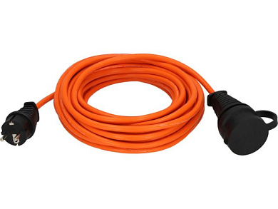 Удлинитель-шнур 10 м, 1 роз., 3.3кВт, с/з, ПВС Comfort-Line, IP44, провод 3х1,5мм2, сила тока 16А, с заземляющим контактом Brennenstuhl 1169930