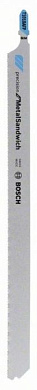 Пилка для лобзика T 1018 AFP Precision for Metal-Sandwich 3 шт. BOSCH (2608636793)