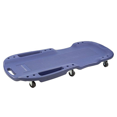 Лежак пластиковый подкатной на 6-ти колесах RockFORCE RF-TRH6803-6