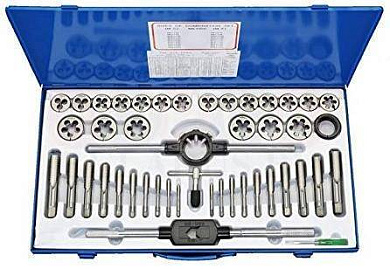 Набор дюймовых метчиков и плашек 45 пр. Torin Big Red TRX045INCH