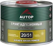 Грунт адгезионный для пластика 1K прозрачный Банка, 0,5 л AUTOP ATP-PR20/51-05