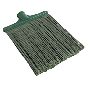 Метла полипропиленовая, 270 x 260 мм, плоская распушенная, без черенка, Россия Сибртеx 63207