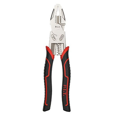 Плоскогубцы многофункциональные усиленные DRUA HPLP01-0225A, 225мм, 6в1, эксцентрик, никель PIT HPLP01-0225A