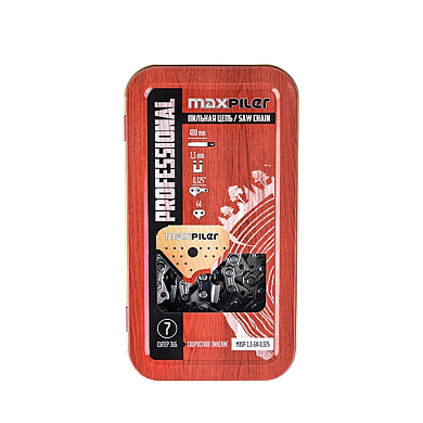 Цепь пильная MXSP ( Husgvarna 137,142 15") в металл.короб PIT MXSP-1,3-64-0,325