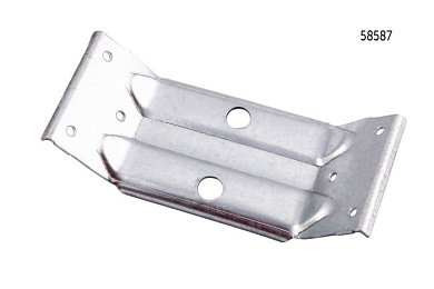 Стяжка для столов IV белый цинк AKS 58587