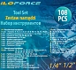 Набор инструментов 108 пр. 1/4"&1/2" ILOforce IF-41082-5