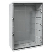 Щит пластиковый с монтажной платой прозр, дверь 800х600х260 мм IP65 EKF PROxima PBT65MP010