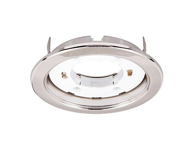 Светильник светодиодный встраиваемый 6-15 Вт PGX53 IP20 230В (глянц. никель) (106*39мм) JAZZWAY 1016805