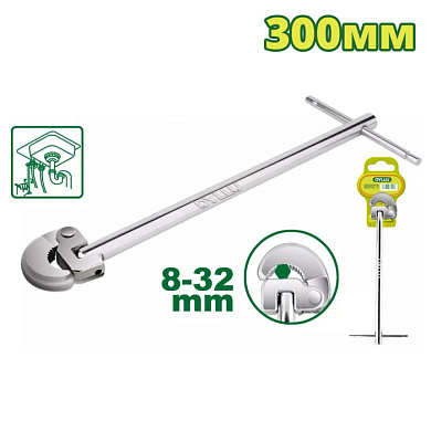 Ключ сантехнический самозажимной 8-32 мм, 300 мм DYLLU DTBF1732