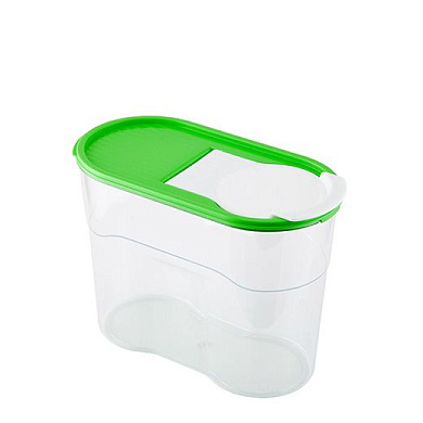 Банка для сыпучих продуктов Люкс 1,1 л. Полимербыт 4364100