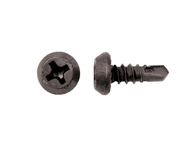 Саморез 3.8х11 мм для лист. металла, фосфат, со сверлом 25000 шт в коробе Starfix SM-91682-25000