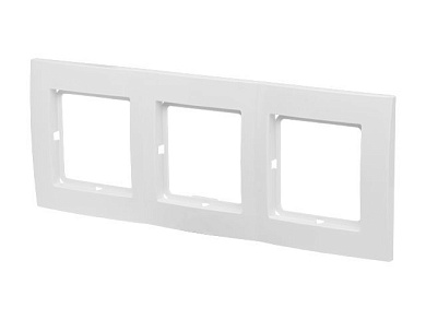 Рамка 3-местная белая, KD-3-Б Юпитер JP7422-07