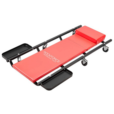 Лежак подкатной на 6-ти колесах RockForce RF-TRHL6040-2