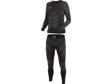 Комплект термобелья спорт. назнач. для муж. Мод.BASIC CARBON р-р XXL WÜRTH M452047004