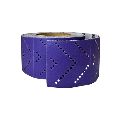 Шлифлист 70 мм х 12 м отрывной мультипылеотвод P80 HOREX GTA295F080