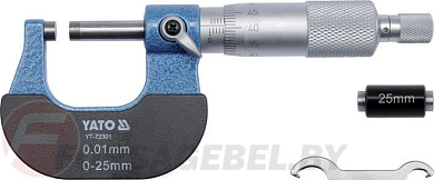 Микрометр 25-50 мм Yato YT-72301