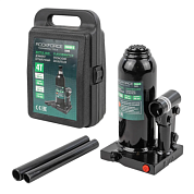 Домкрат бутылочный 4 т с клапаном, 180-350 мм, в кейсе RockForce RF-T90404-S(Euro)