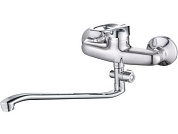 Смеситель для ванны D40-A, серия 240, длинный поворотный L-излив, без эксцентриков ECONOCE EC0240