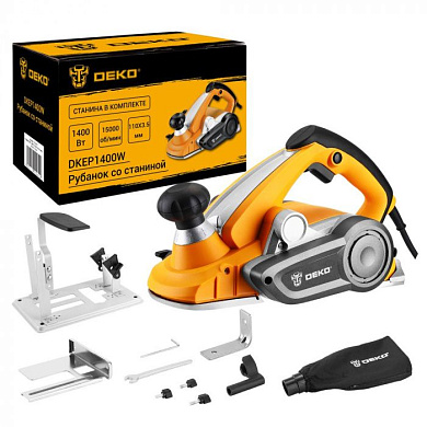 Рубанок со станиной DKEP1400W DEKO 063-4337