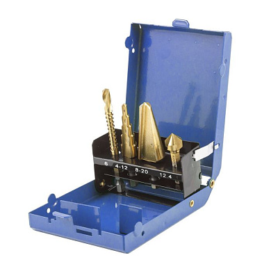 Набор сверл комбинированный HSS 424 4 пр. Forsage F-44705