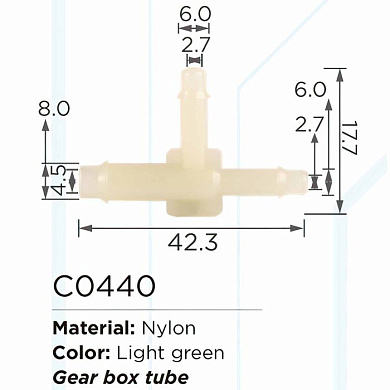 Клипса для крепления внутренней обшивки а/м GM пластиковая, 100 шт Forsage C0440(GM)