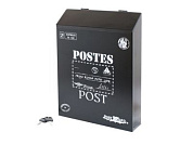 Ящик почтовый АЛЛЮР №3010 черный УЗК 15391