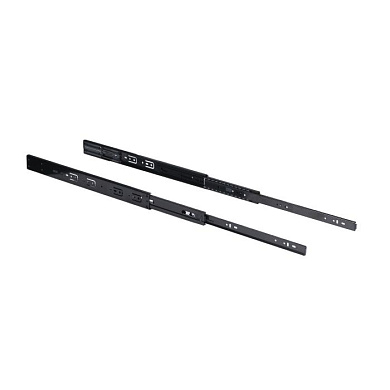 Направляющая шариковая L-450 h=45 SOFT CLOSE BLACK AKS PLUS 103564