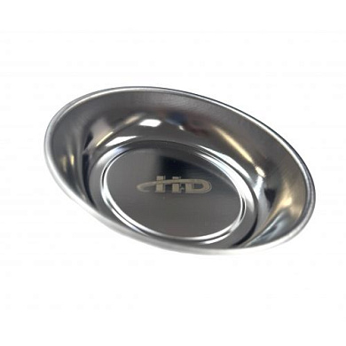 Лоток магнитный для деталей (диам.110 мм) из нержавеющей стали H-D HD-08295