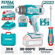 Фен строительный термовоздуходувка TOTAL TBLI20035