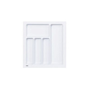 Лоток для столовых приборов 500 PIXEL 435*485, белый AKS 117216