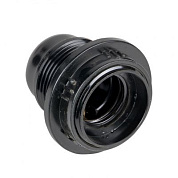 Патрон карболитовый с кольцом Е27 черн, EKF PROxima LHC-E27-r-s