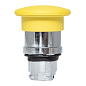 Исполнительный механизм кнопки XB4 "Грибок" желтый возвратный без фиксации без подсветки EKF PROxima XB4BC-Y