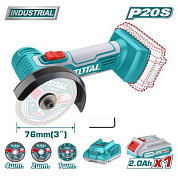 Пила циркулярная аккумуляторная TOTAL TAGLI76017