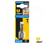 Бита для кровельных саморезов GRAFF
