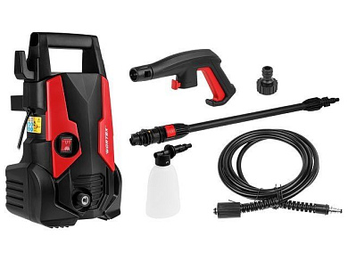 Мойка высокого давления PW 1217-1, 1.60 кВт, 120 бар, 390 л/ч, ф-ция самовсасывания WORTEX 0318309