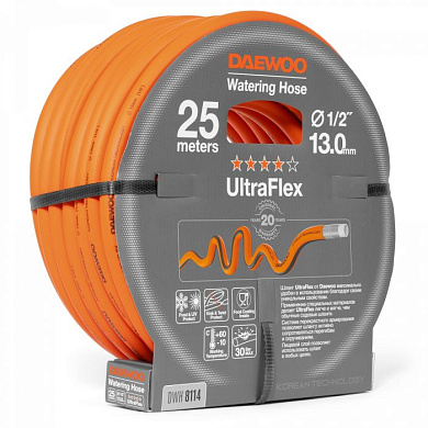 Шланг UltraFlex диаметр 1/2" 13мм, длина 25м Daewoo Power DWH 8114